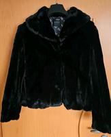 Guess Jacke Kunstfell schwarz Bayern - Obernburg Vorschau