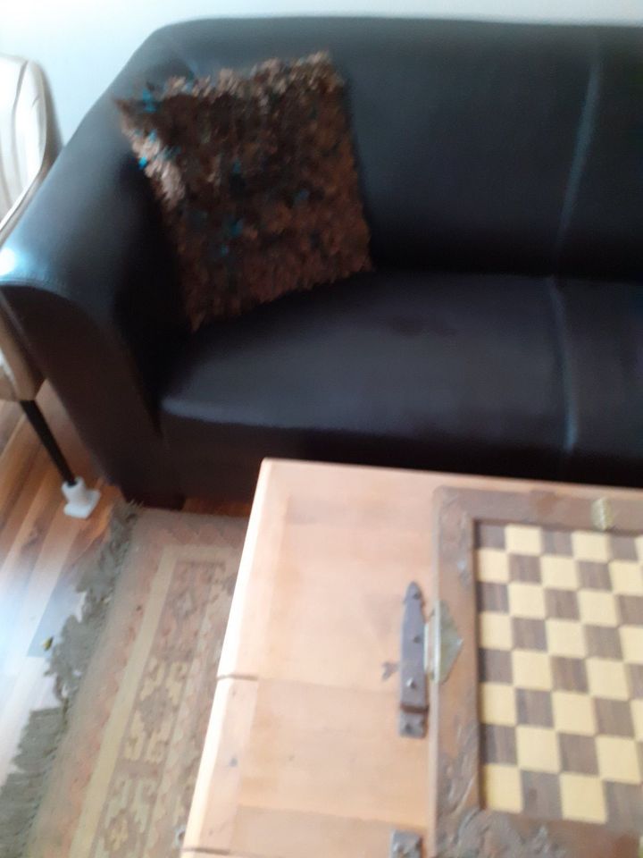 2 Sitzer Leder Sofa in Saterland