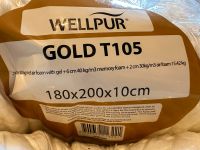 Topper - Wellpur - Gold T105 -  180x200 - neu/noch eingeschweißt Brandenburg - Rhinow Vorschau