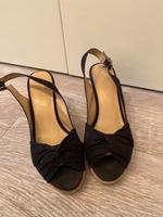 Schwarze Keilsandalen von Aldo Bayern - Freilassing Vorschau