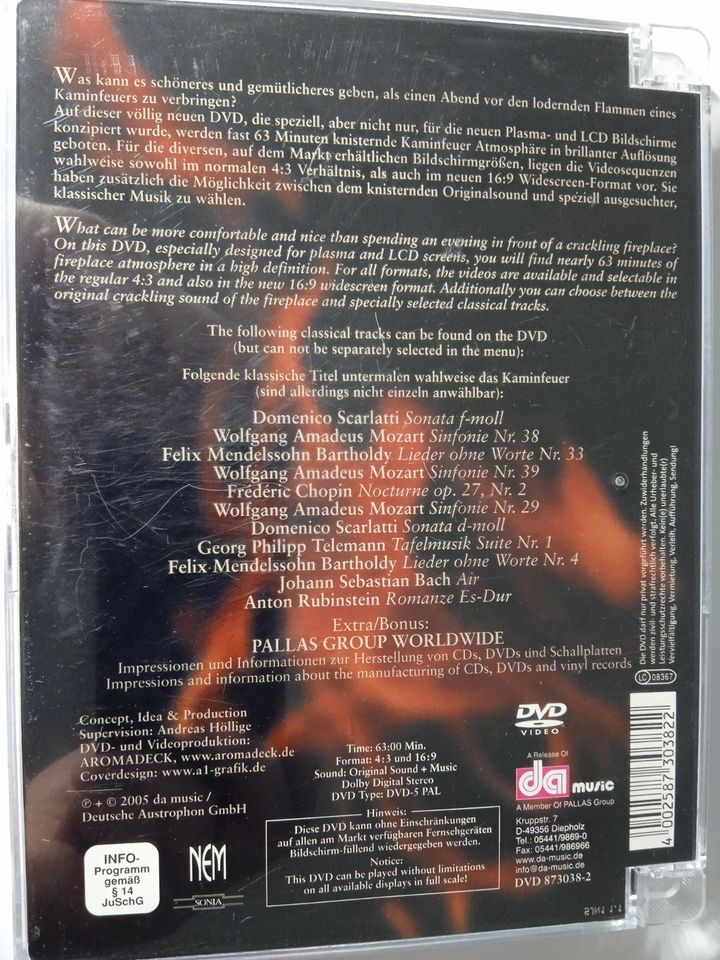 DVD "KAMINFEUER ATMOSPHÄRE" in Leipzig
