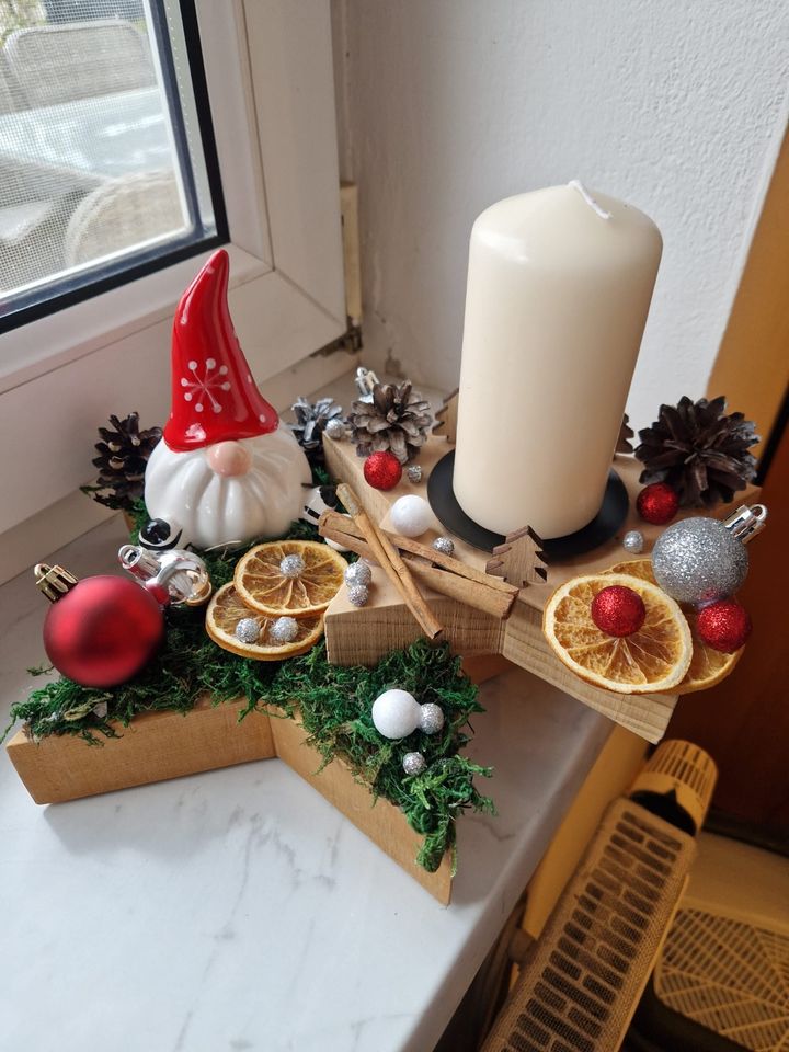 Adventsscheiben / Weihnachtsdekorationen / besinnliche Zeit in Bernhardswald