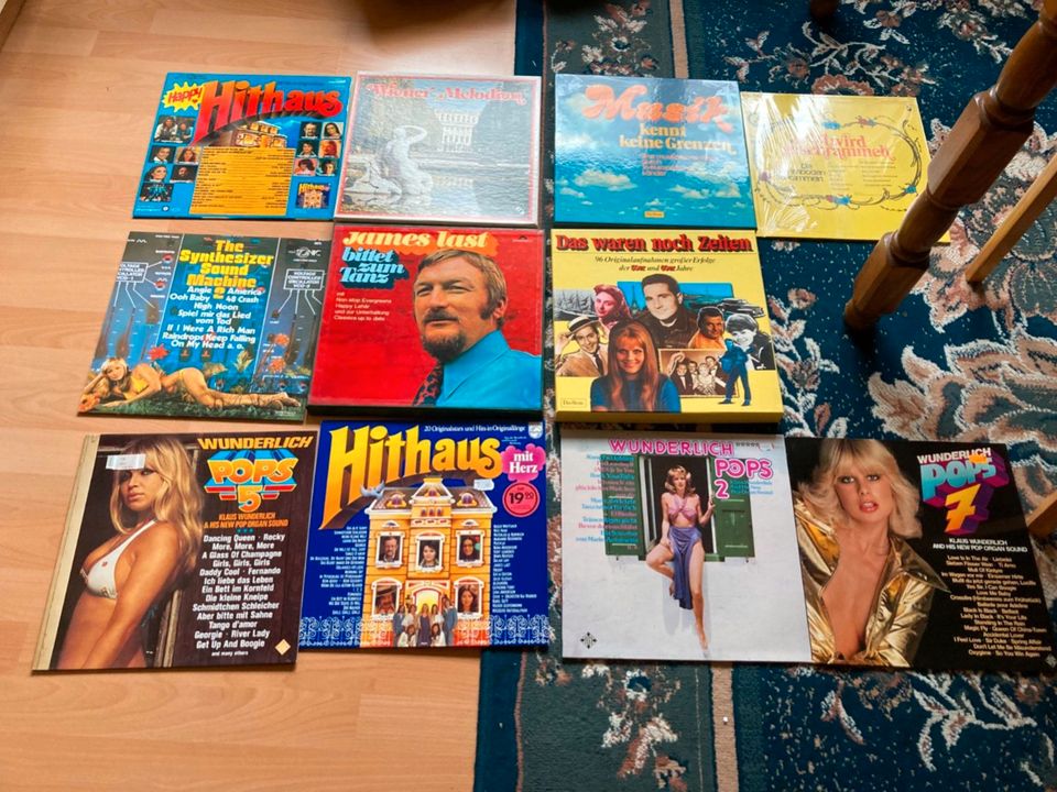 Schallplatten, James Last , Disco, Schlager in Wolfsegg