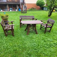 Sitzgruppe, Echt Holz, Gartenmöbel Baden-Württemberg - Wolpertshausen Vorschau