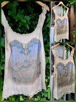 Bottega,Top, Gr.L, Long Top, Indien Style, Vintage Look, Viskose Nordrhein-Westfalen - Minden Vorschau