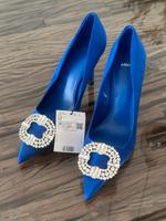 Mango highheels blau gr 39 neu MNG designer pumps Wandsbek - Hamburg Eilbek Vorschau