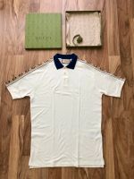 Gucci Polo Shirt Tshirt Hemd Kragen Beige Blau mit OVP XL München - Sendling-Westpark Vorschau