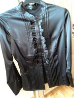 Comma Bluse Gr. 42 Satin schwarz edel Nordrhein-Westfalen - Düren Vorschau