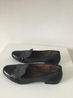 MARC O'POLO Ballerina Leder innen/außen Gr. 39 grau/schwarz Hessen - Bad Emstal Vorschau