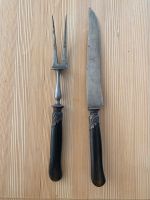 Antik Vintage Tranchiermesser und Gabel Nordrhein-Westfalen - Mechernich Vorschau