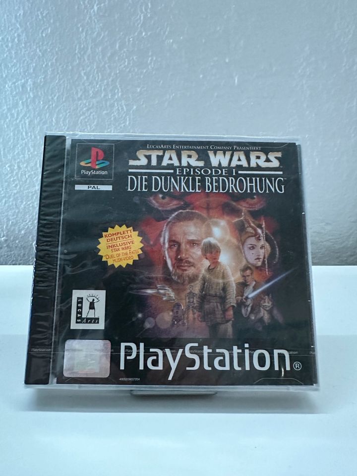 PS 1 Star Wars Die Dunkle Bedrohung Versiegelt in Extertal