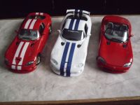 Dodge Viper Konvolut, 2x Bburago, 1x Maisto 1:24 OVP unbespielt Baden-Württemberg - Wyhl Vorschau