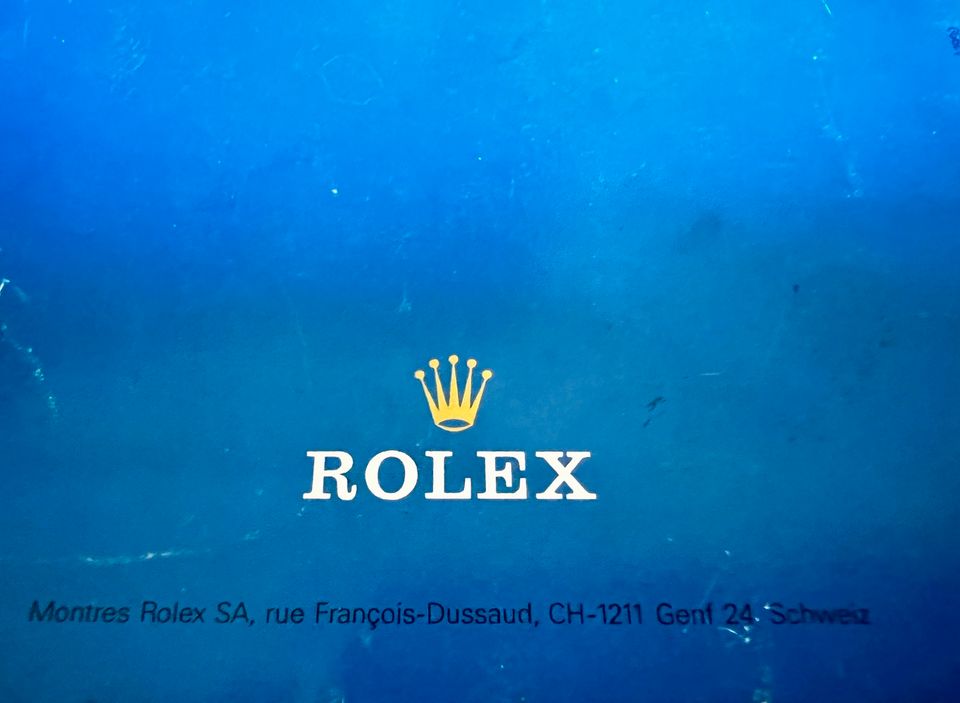 Rolex Submariner Booklet 1999 in Duisburg