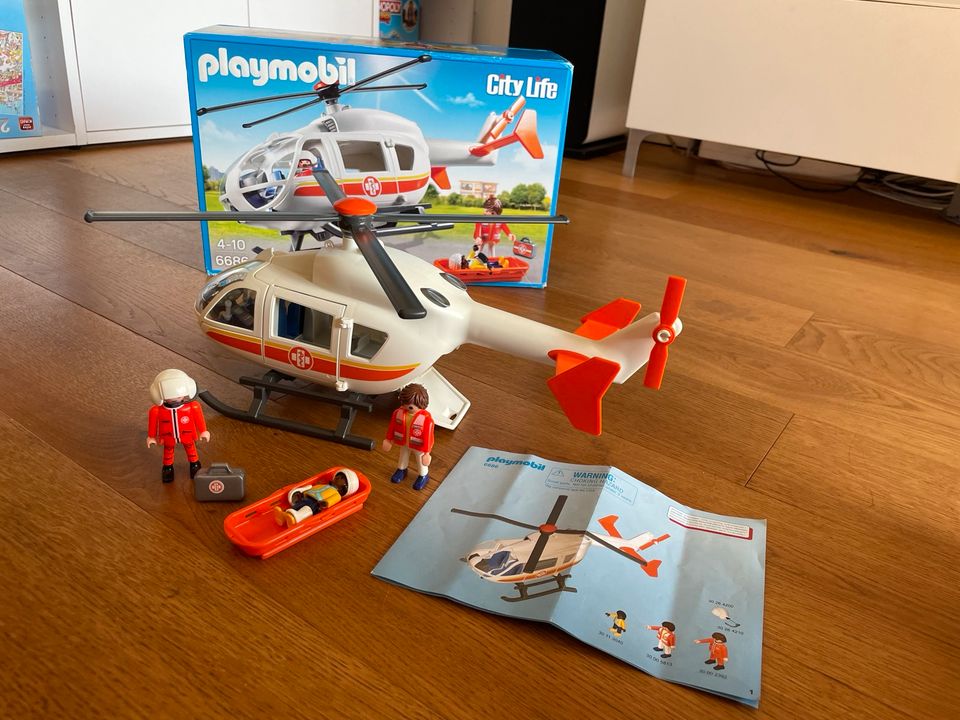 Playmobil Hubschrauber 6686 in Bad Vilbel