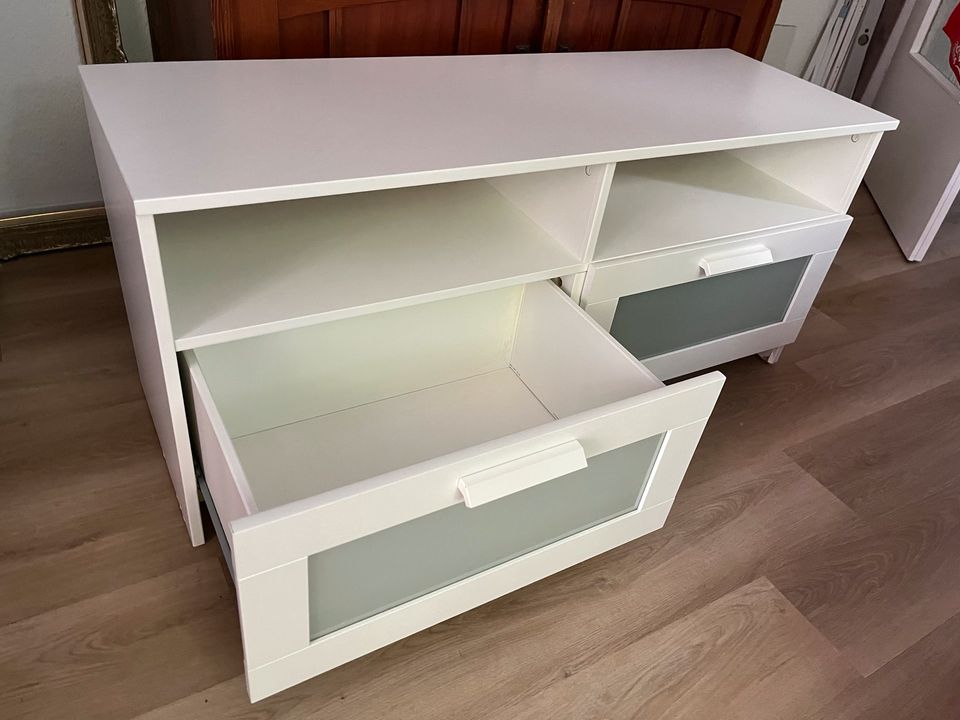 Sideboard weiß, 120cm, BRIMNES IKEA in Neuss