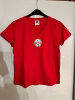 T-Shirt FCN rot mit Silber Glitzer Emblem NEU & UNGETRAGEN XL Bayern - Schwabach Vorschau