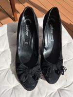 Schwarze Leder Gabor Pumps Wildleder easywalking Größe 6,5 Kr. München - Grasbrunn Vorschau