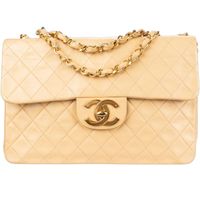 Chanel Quilted Lambskin 24K Gold Jumbo Single Flap Bag Sachsen-Anhalt - Halle Vorschau