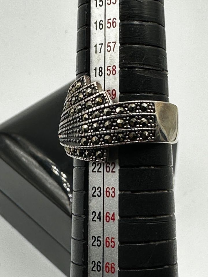 Vintage Ring mit Markasiten Silber 925 in Berlin