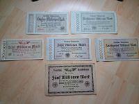 Set Banknoten reichsmark reichsbahn geldscheine Bayern - Nittenau Vorschau