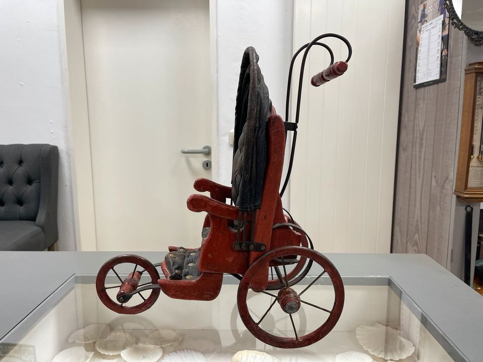 Puppenwagen Dreirad Vintage Dekoration in Mönchengladbach