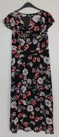 Schönes Kleid schwarz geblümt Gr.38 40 42 Hessen - Dautphetal Vorschau