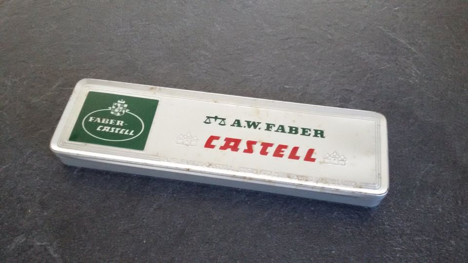 FABER CASTELL Metalldose mit Inhalt! in Bodman-Ludwigshafen