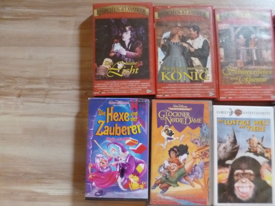 23 VHS Kassette - KINDER-Filme - KONVOLUT - u.a. Mr. Bean in Stockheim Oberfr