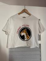 Stradivarius shirt T-Shirt Tee Top Crop Oberteil Logo Druck Leo M Köln - Köln Buchheim Vorschau