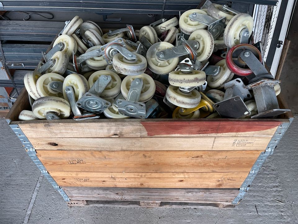 Transportrollen Schwerlastrollen Lenkrollen Bockrollen in Bettingen (Eifel)