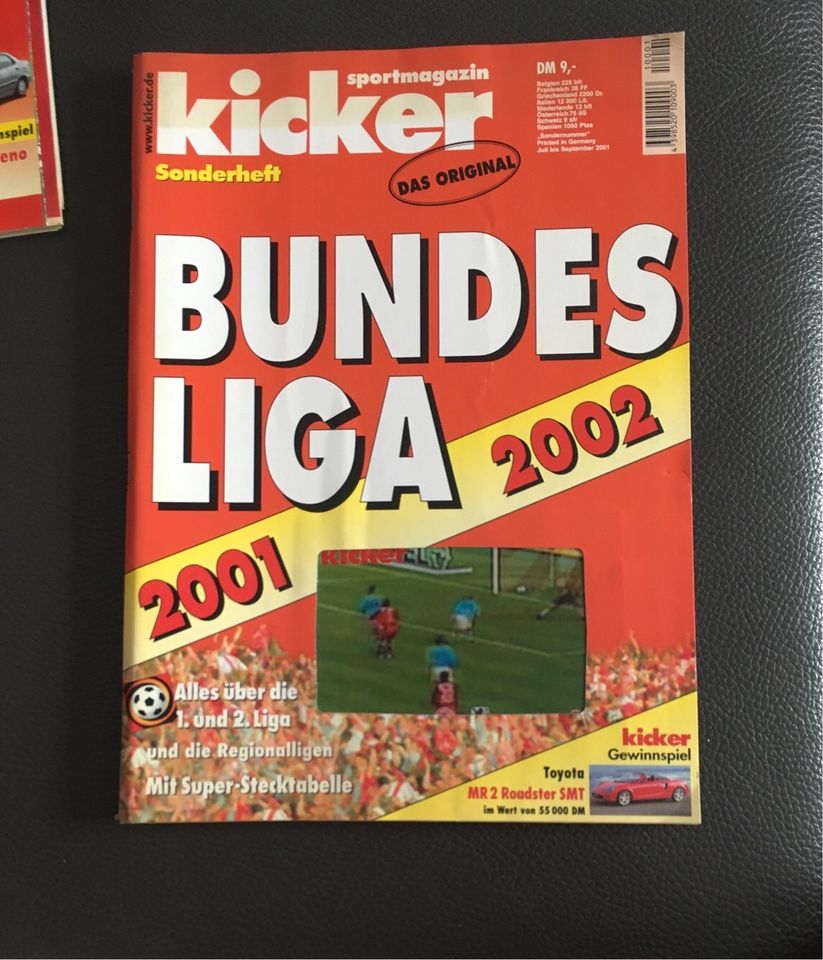 Sportmagazin Kicker Sonderhefte in Rodgau