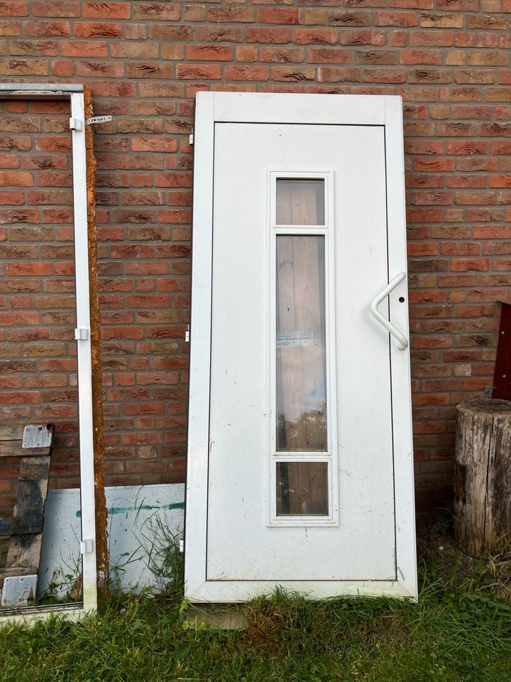 Haustür Aluminum Tür Glas in Rieste