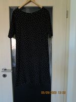 Sommerkleid aus Shirtstoff Gr. 40 schwarz mit weißen Punkten Niedersachsen - Schiffdorf Vorschau