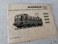 Anleitung für Märklin 3035, 3036, 3037, 3038 Hessen - Mittenaar Vorschau