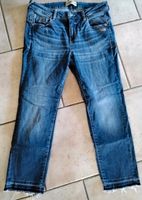 Gang  7/8 Jeans mit ausgefranstem Hosenbein, sehr gut erhalten Brandenburg - Ludwigsfelde Vorschau