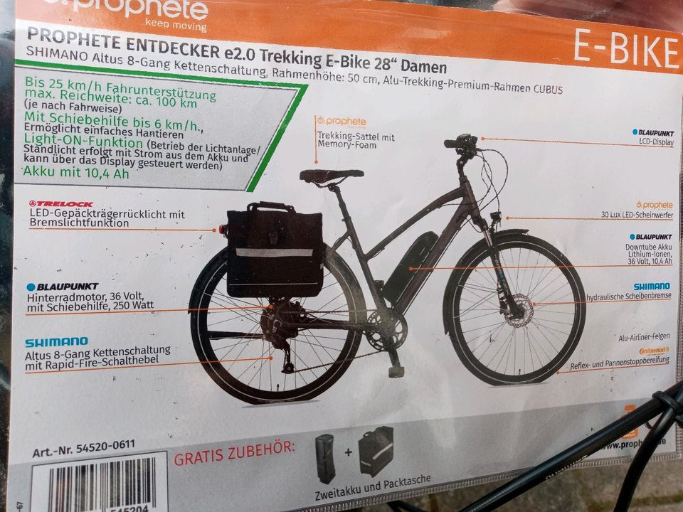 28" Damen & Herren E-Bike Trekkingräder in Sangerhausen