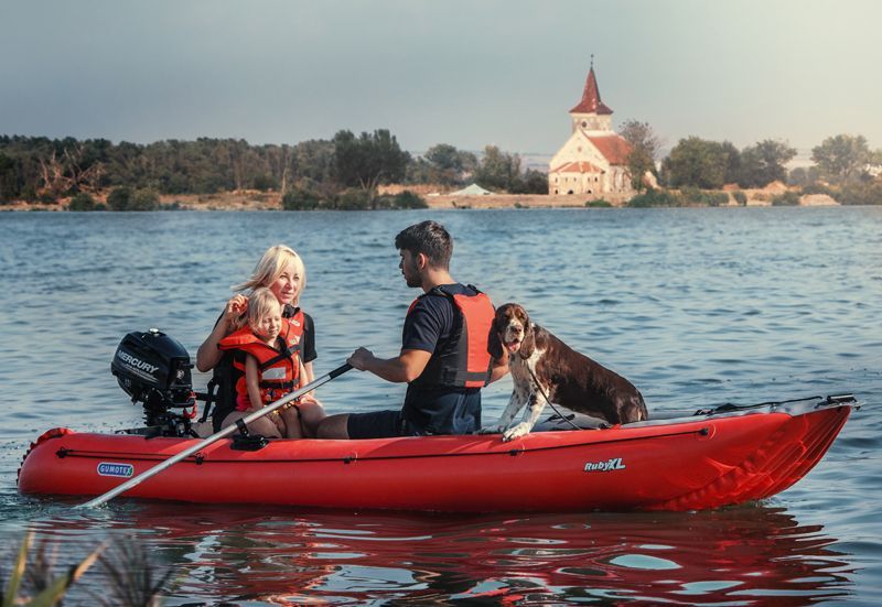 GUMOTEX "RUBY XL", Schlauchboot-Kanadier, motorisierbar, NEU in Speyer