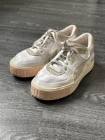 PUMA Damen Sneaker, weiß, dicke Sohle, Gr. 40, getragen Bayern - Ansbach Vorschau