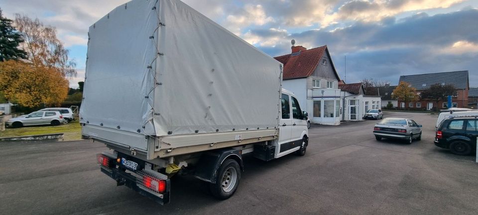 Volkswagen Crafter Doka 50 Dreiseitenkipper in Lehre