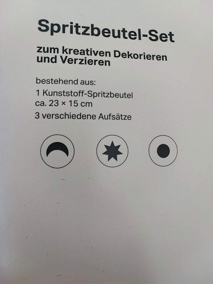 ❗ NEU ❗ Spritzbeutel Gebäckspritze unbenutzt in OVP für 1,50€ in Berlin