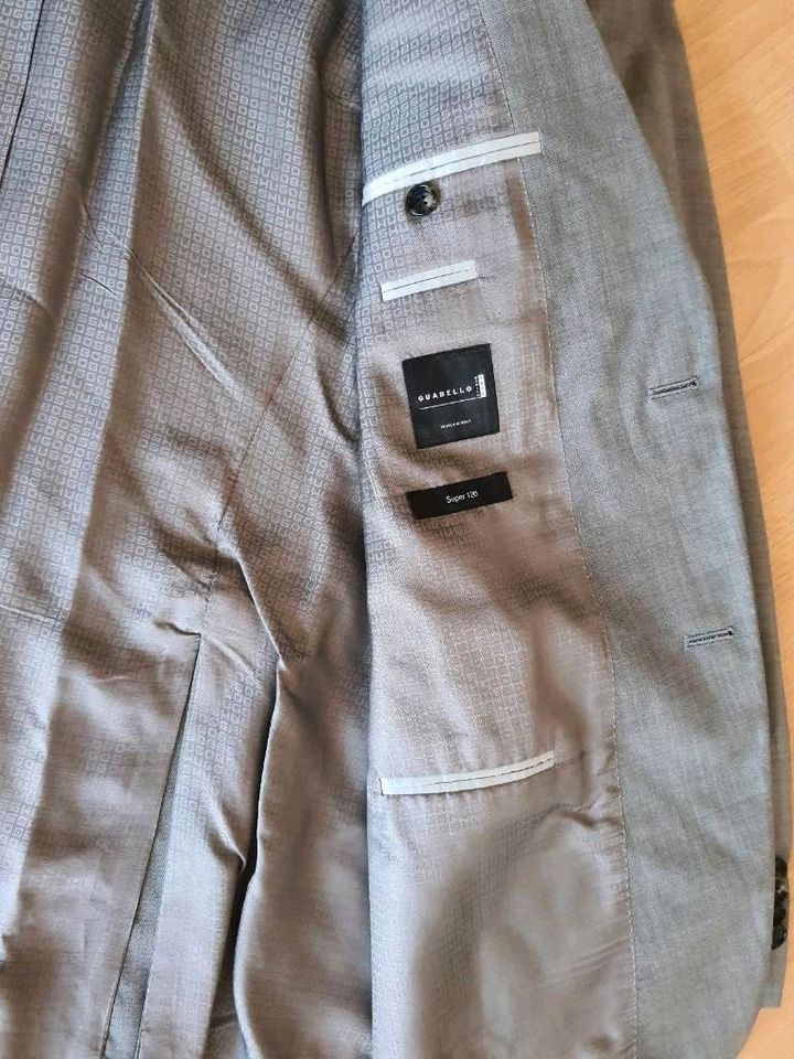 Neu Hugo Boss Herren Anzug grau 106, Sakko Hose 52/ 54 long xl l in Reutlingen