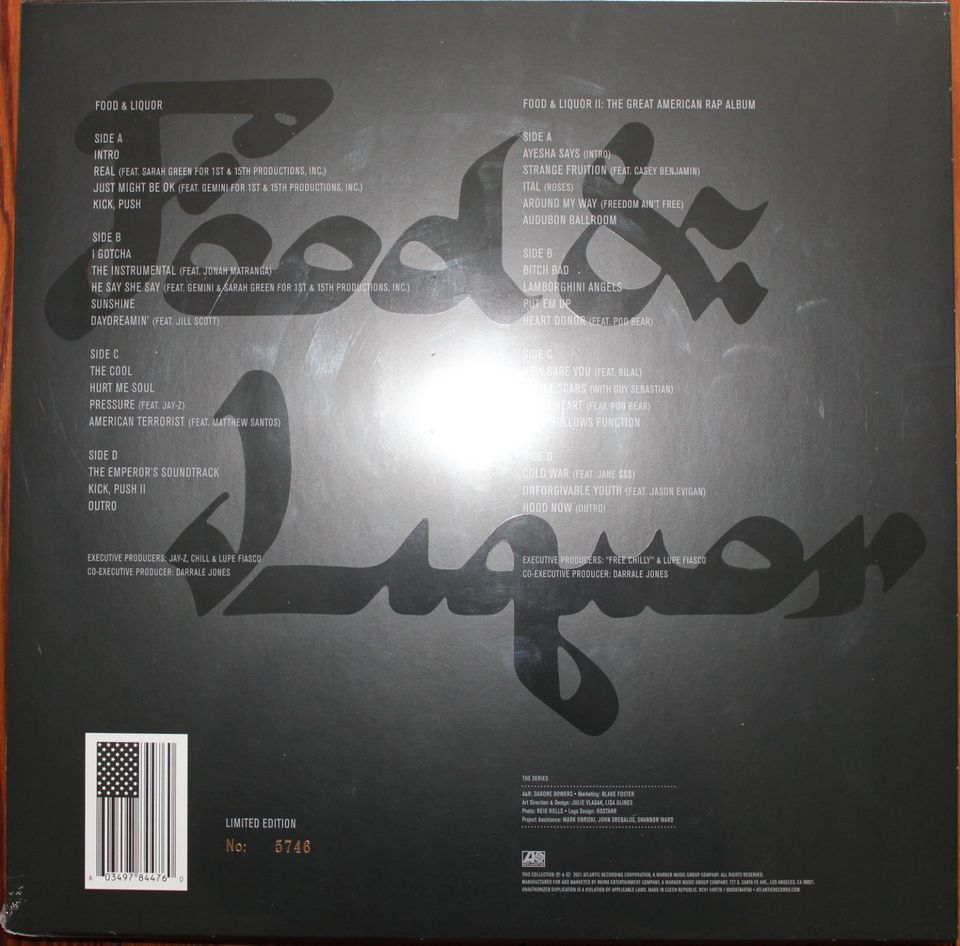 Vinyl Box-Set Lupe Fiasco – Lupe Fiasco's Food & Liquor Series in Göttingen