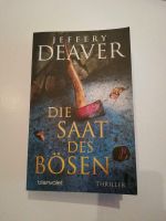 Thriller Jeffery Deaver - Die Saat des Bösen Niedersachsen - Heeßen Vorschau
