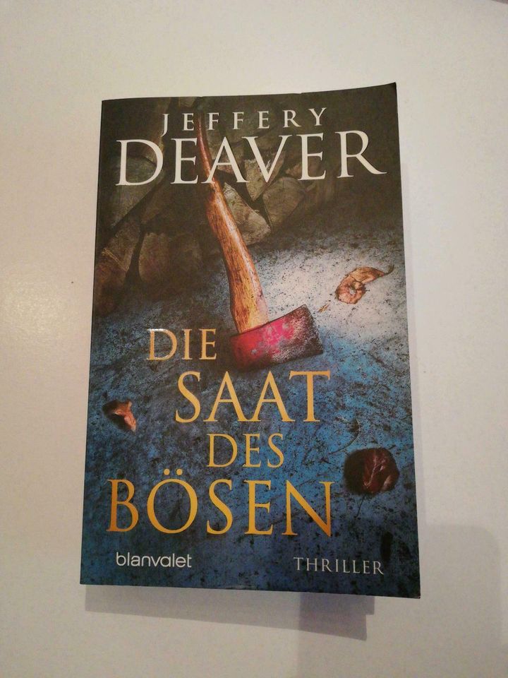 Thriller Jeffery Deaver - Die Saat des Bösen in Heeßen