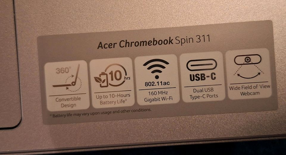 Acer Cronebook Spin 311 in Attendorn