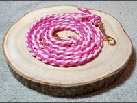 Hundeleine aus Paracord, rosa/pink Hessen - Maintal Vorschau