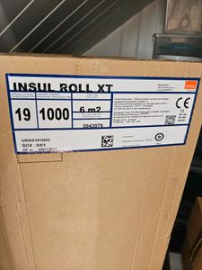 Isoliermatte Dämmmatte selbstklebend 19 mm Dämmung Insul Roll XT