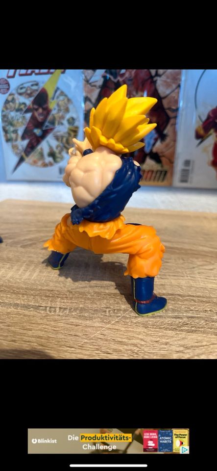 Son Goku Figur Super Saiyajin Kamehameha Dragonball Z Pose 16cm in Grebenhain