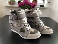 Keilabsatz Pumps Camouflage Tarnlook Absatz Plateau Highheel Hessen - Pohlheim Vorschau