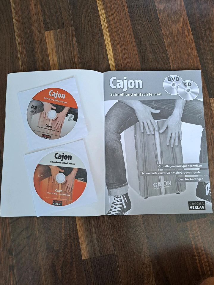 Cajon lernen - leicht gemacht - mit 2 CD's in Schnaittach